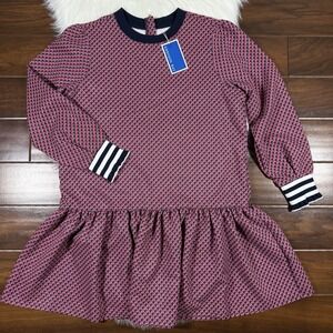 Addison Bay Active Women's Size XL Navy Blue‎ Cherry Stars Vine Dress